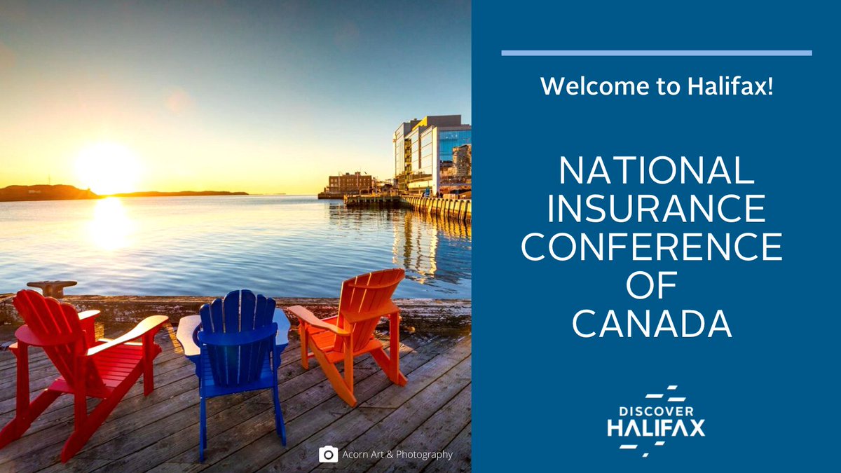 meethalifax's tweet photo. #Halifax welcomes the #NICC2022 @hfxconventions - have a great conference! #WelcomeToHalifax @NICC_Canada #insurance https://t.co/FSFdw6nWeY