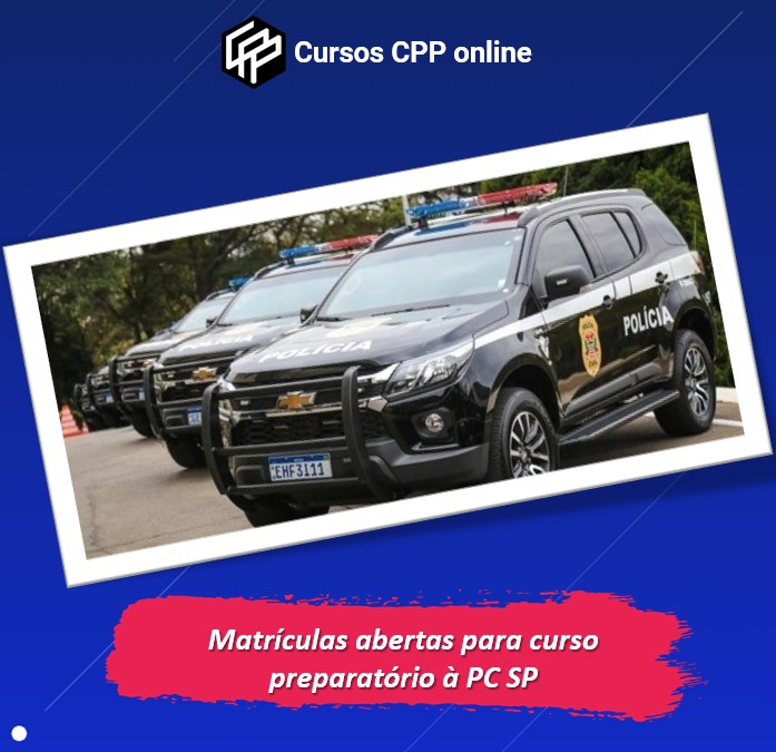cursosCPP's tweet photo. PROMETIDAS MAIS DE 8 MIL VAGAS À PC SP.

✅Comece seus estudos hoje, não espere o edital.
✅Envie mensagem para receber mais informações ou acesse o site pelo link na BIO.

#pcsp #policiacivil #acadepol #acadepolsp #policiacivilsp #concursopublico https://t.co/iPUlfDgBnS