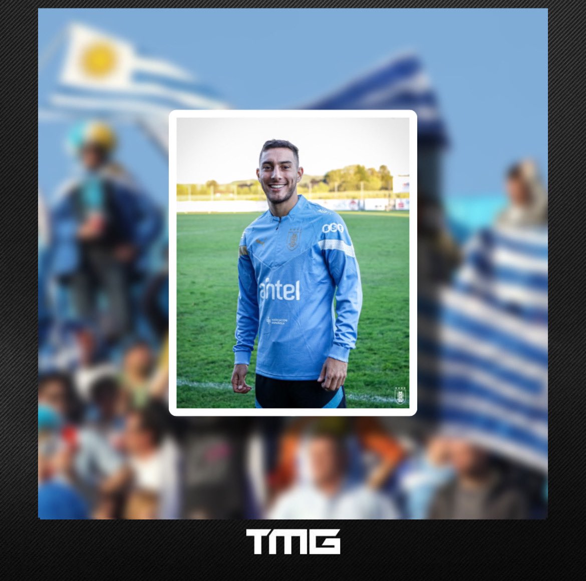 TMGFootball's tweet photo. SELECCIÓN MAYOR

Primer entrenamiento de @Seba4Caceres con la selección mayor de @Uruguay 📸

Seba's first training session with the national team 🇺🇾 https://t.co/sxUgClUVub