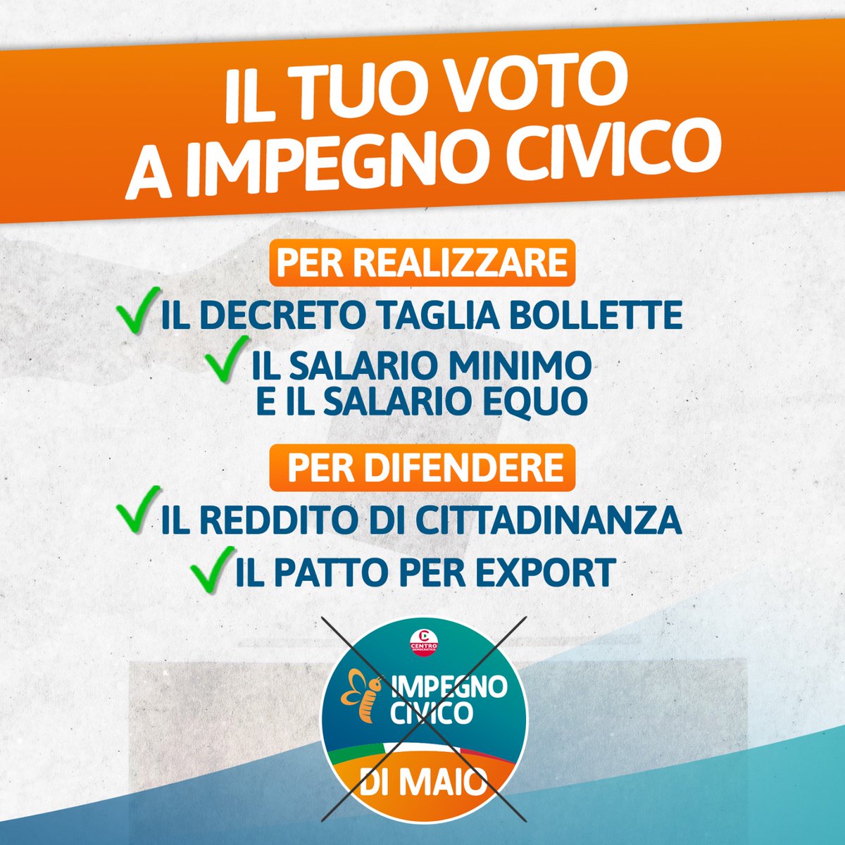 Il tuo voto a #ImpegnoCivico è un voto per la sicurezza economica di famiglie e imprese. Le misure che abbiamo messo a punto sono una risposta immediata al caro vita che rischia di mettere in ginocchio il Paese... 👇facebook.com/impegnocivicoi…