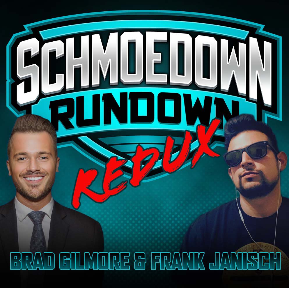 TheSchmoedown's tweet photo. We’re back!
Starting this Thursday on the new Movie Trivia Schmoedown Archives YT channel, Brad &amp; Frank begin their two part #SchmoedownSpectacular7 preview. 

Make sure you’re subscribed right here ⬇️ https://t.co/XnBccQNt4C