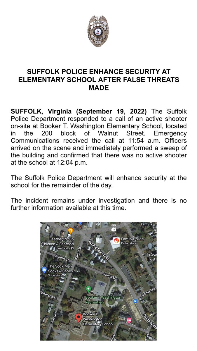 SuffolkVaPD's tweet photo. https://t.co/5NQWeTMw8Q