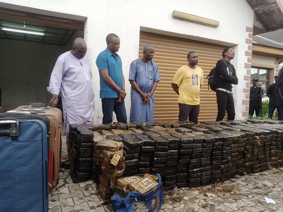 OvieNews's tweet photo. Breaking : National Drug Law Enforcement Agency, NDLEA, makes the biggest bust in the anti-narcotic history of NDLEA in Nigeria. They busted a major warehouse in a secluded estate in Ikorodu area of Lagos where 1.8tons (1,855 kilograms) of cocaine worth $278m were  discovered . https://t.co/YJ0cbeaBu9