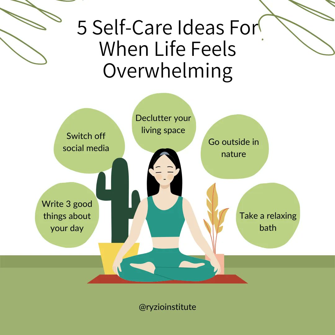 Channeling your energy into self-care regularly is key for coping with emotional overwhelm and nurturing your well-being 💚

Here are some helpful ideas to rebuild your emotional and physical energy.

Share your favorite form of self-care below👇🏽