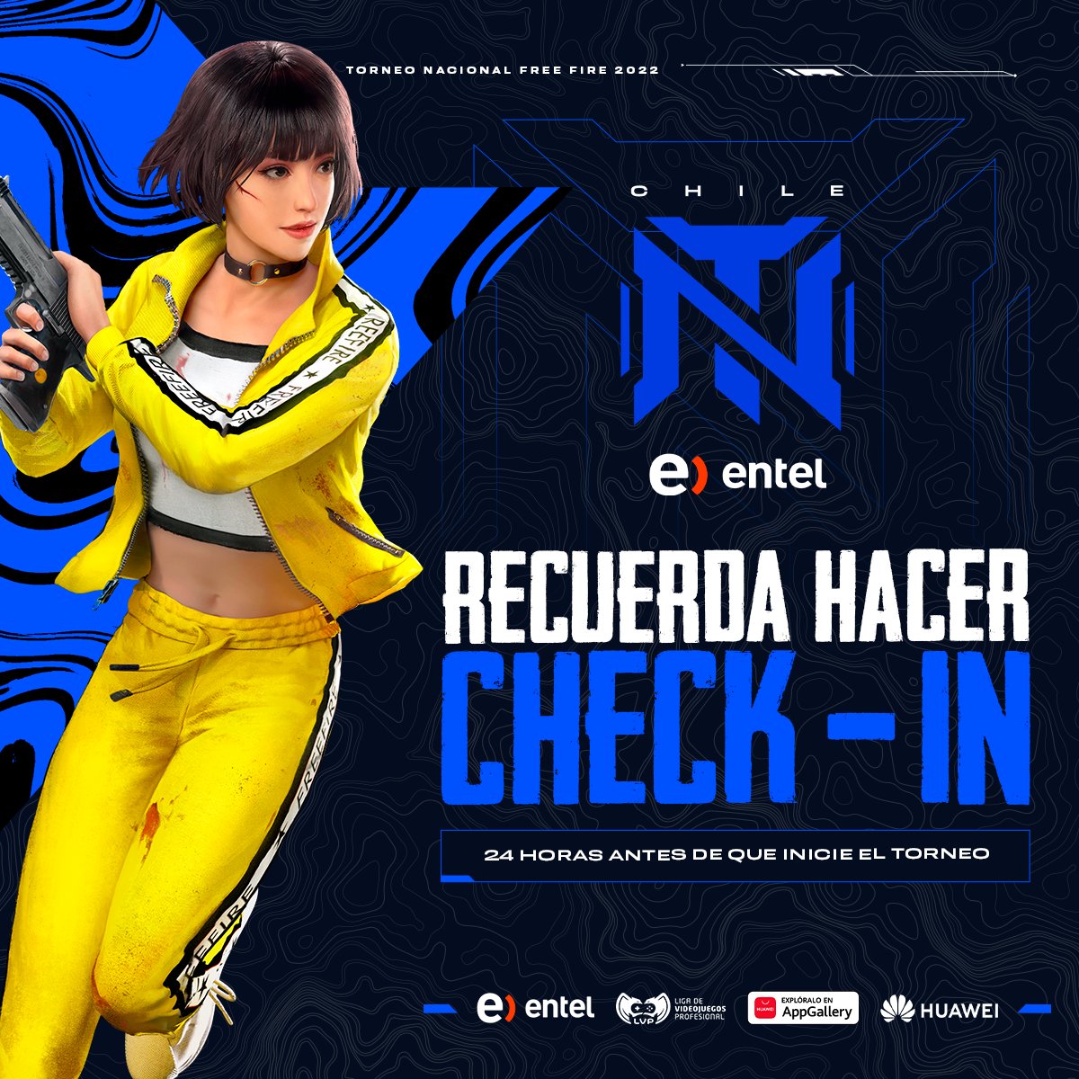 lvpchileff's tweet photo. Si estás inscrito para los #NacionalesFF no olvides realizar tu Check-in antes del torneo👀

Anótalo en el calendario ✍️🗓️ 

¿No te has inscrito? ¡No hay problema! Inscríbete en:
▶️ https://t.co/ERfQpBd1xG https://t.co/w4iPpH6vHg