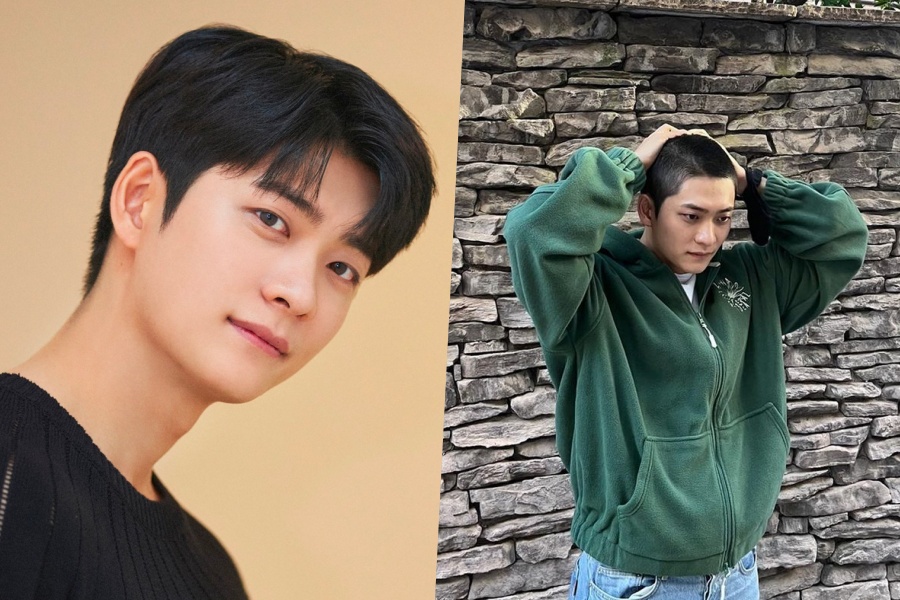 soompi's tweet photo. #KangTaeOh Bids Farewell To Fans + Shares Military-Ready Haircut Ahead Of Enlistment 
https://t.co/RJm6Rs3lwg https://t.co/TWkkHizYHj