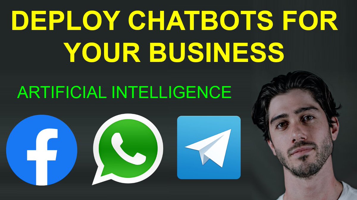 💥Deploy chatbots on Facebook, WhatsApp, Telegram, SMS, Slack, Alexa, Google Assistant, and email platforms 😮
👉 Watch this YouTube video for more details:
youtu.be/dYv7SDHd9VE

#Chatbots #chatbot #Facebook #WhatsApp #Telegram  #NoCode #AUTOMATION #socialmediamarketing