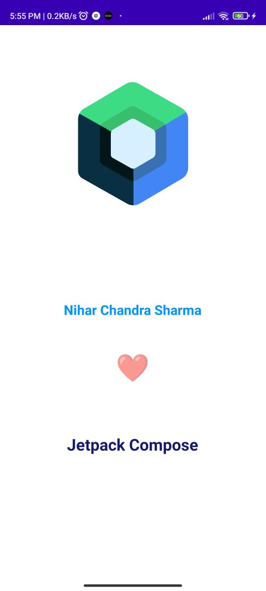 NiharChandra9's tweet photo. Week#1 #Thursday Trivia#ComposeCamp#ComposeCampIndia#GoogleDevelopersStudentClub https://t.co/koxU65jaQE