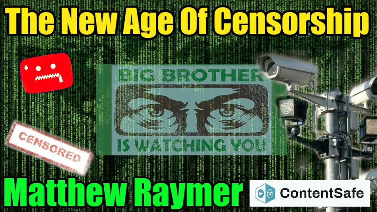 AmishInqPodcast's tweet photo. 🚨Matthew Raymer - The New Age Of Censorship : 248🚨
Out Now!
Spotify - https://t.co/NSY3PfEnu8
Youtube - https://t.co/OPmhoik9gK

#CENSORSHIP
#BLOCKCHAIN
#DECENTRALISED
#CONTENTSAFE
#ALTMEDIA
#ALTMEDIAUNITED
#CONSPIRACY
#MATTHEWRAYMER https://t.co/qiilaqgHqc
