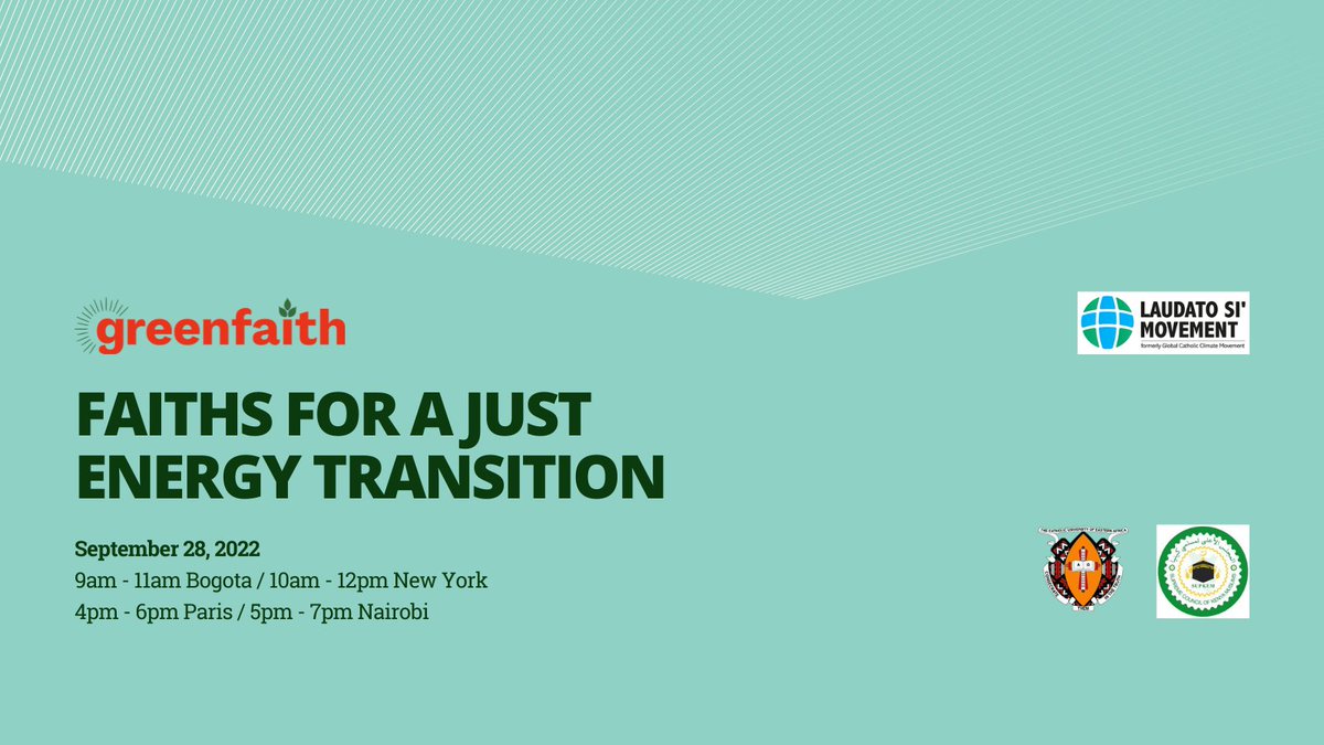 GreenFaith tweet media