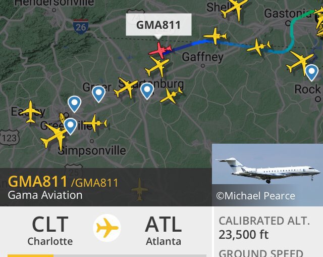 CelebJetTracker tweet picture