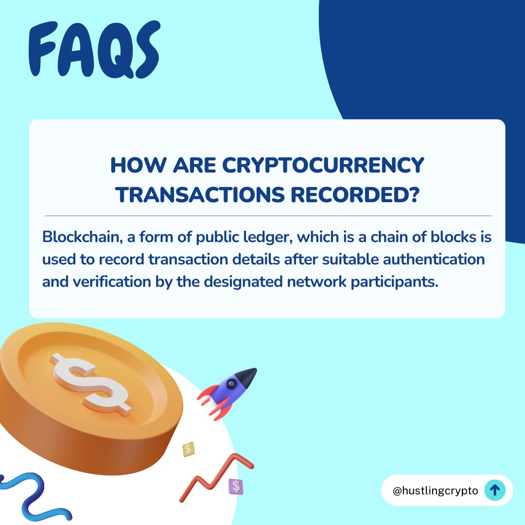 hustling_crypto's tweet photo. Blockchain is used to secure and record cryptocurrency transactions.🤯
#cryptocrash #cryptocurrencies #cryptocurrency https://t.co/xYaZHr7TVm