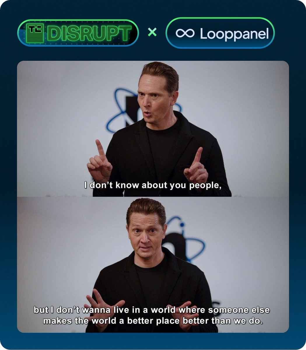 Looppanel's tweet photo. At @Looppanel we’re revolutionizing User Research by combining ASR tech &amp; AI for real-time insight generation to make the world a better place 🕊🌎

Just kidding—that’s just our pitch for @TechCrunch #Disrupt2022!!! 🎉🎉🎉 https://t.co/0aJsJhJijp