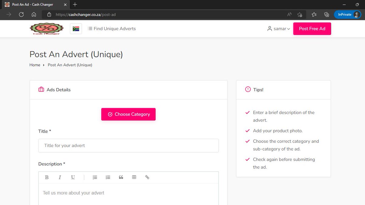 Cash_Changer's tweet image. cashchanger.co.za. Cash changer Classifieds. Buy or Sell almost anything property, cars, electronics, jobs. Signup now on  list your items and share all for free😆😆😆😆. Remember to tell all your friends  today!😆😂🤣😃