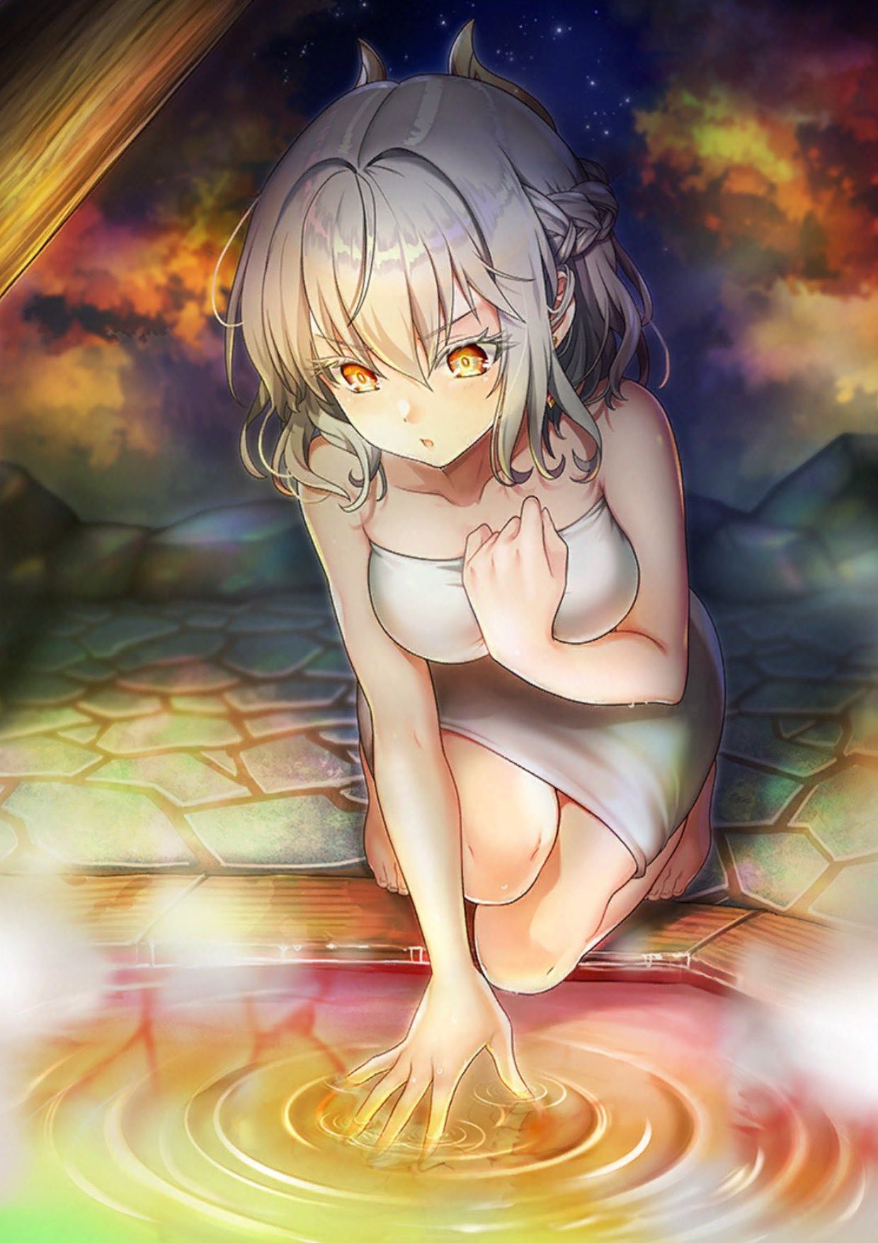 anime 白猫 剥ぎコラ 