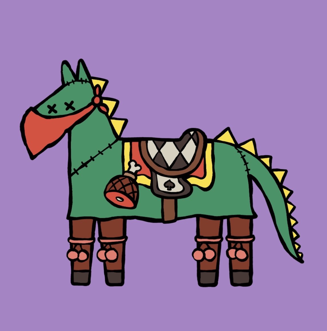 GunslingersNFT's tweet photo. I guess we’ll show y’all some sneak peeks: 🦖💜 https://t.co/IwPrTjhgQ1
