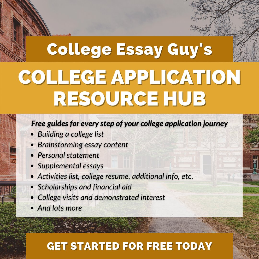 Working on your college apps? Looking for a convenient gather place for some of our favorite guides and resources?

👍 We got you fam. Here is our College Application Hub: bit.ly/3KF8fMA