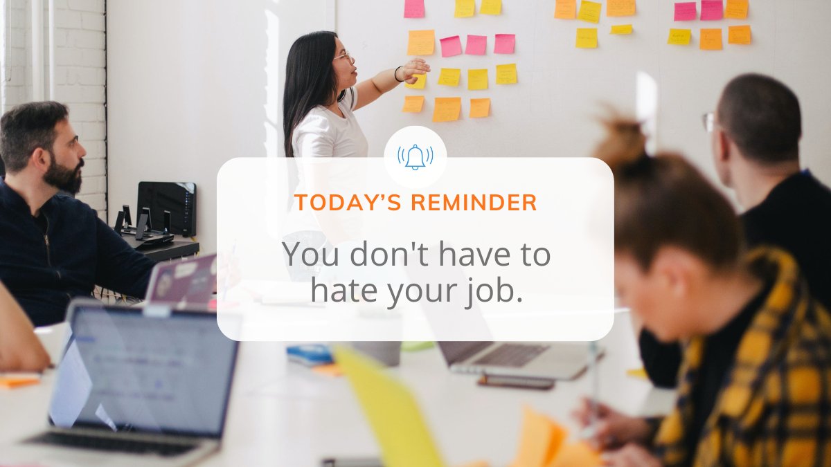 Did you know not everyone hates their job? 😮 If you're in a negative work environment, it may be hard to picture a scenario where you're #thriving.

There are better #opportunities out there for you! You just have to know how to find them. arcvida.com/myarchetype