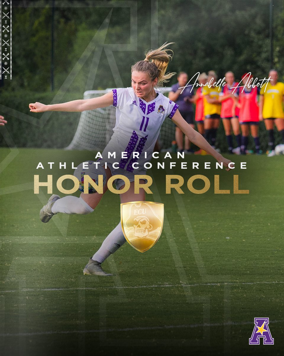 ECUSoc's tweet photo. These three were Honor Roll-ing last week!! 👏👏👏

- Isabella Gutiérrez had the leveler just before the half against SMU
- Annabelle Abbott had the game winner with under five to play
- Lindsey Aiken assisted both!

#GoPirates🏴‍☠️ https://t.co/kqr7aGgsir