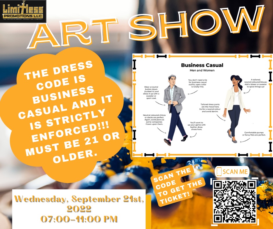 LimitlessRise's tweet photo. Let’s talk dress code! We are going upscale all the way. Only dress hats are allowed.  https://t.co/MZ4rAMRYzH #jaxartist #Duval #jaxlocals #folioweekly #jaxfl #whatsgoodjax #Alyssia_gibson #gist_portfolio #Artbydallas #DominiqueHammons #jaxriverclub #jaxconnect #dimelzabroche https://t.co/pnFRuosSzY