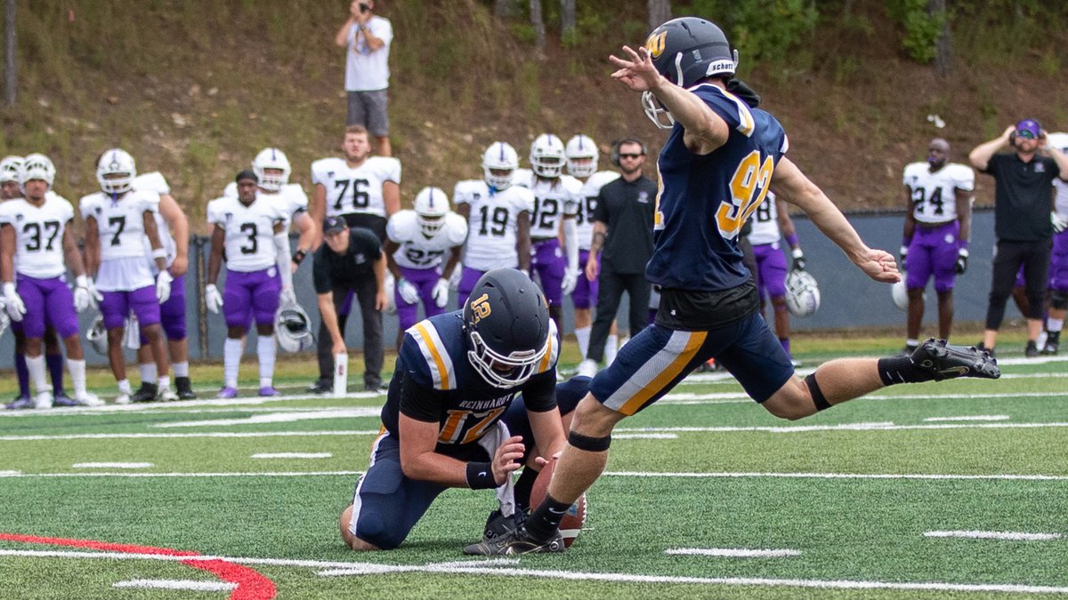 .<a href="/UnionBulldogs/">#RepTheU</a>' Tramonte Gardner, <a href="/BluefieldRams/">Bluefield Rams</a>' JaQuan Ebron, and <a href="/RU_Eagles/">Reinhardt Athletics</a>' Reid Schratwieser collect #AACFB Player of the Week honors - aacsports.com/sports/fball/2…