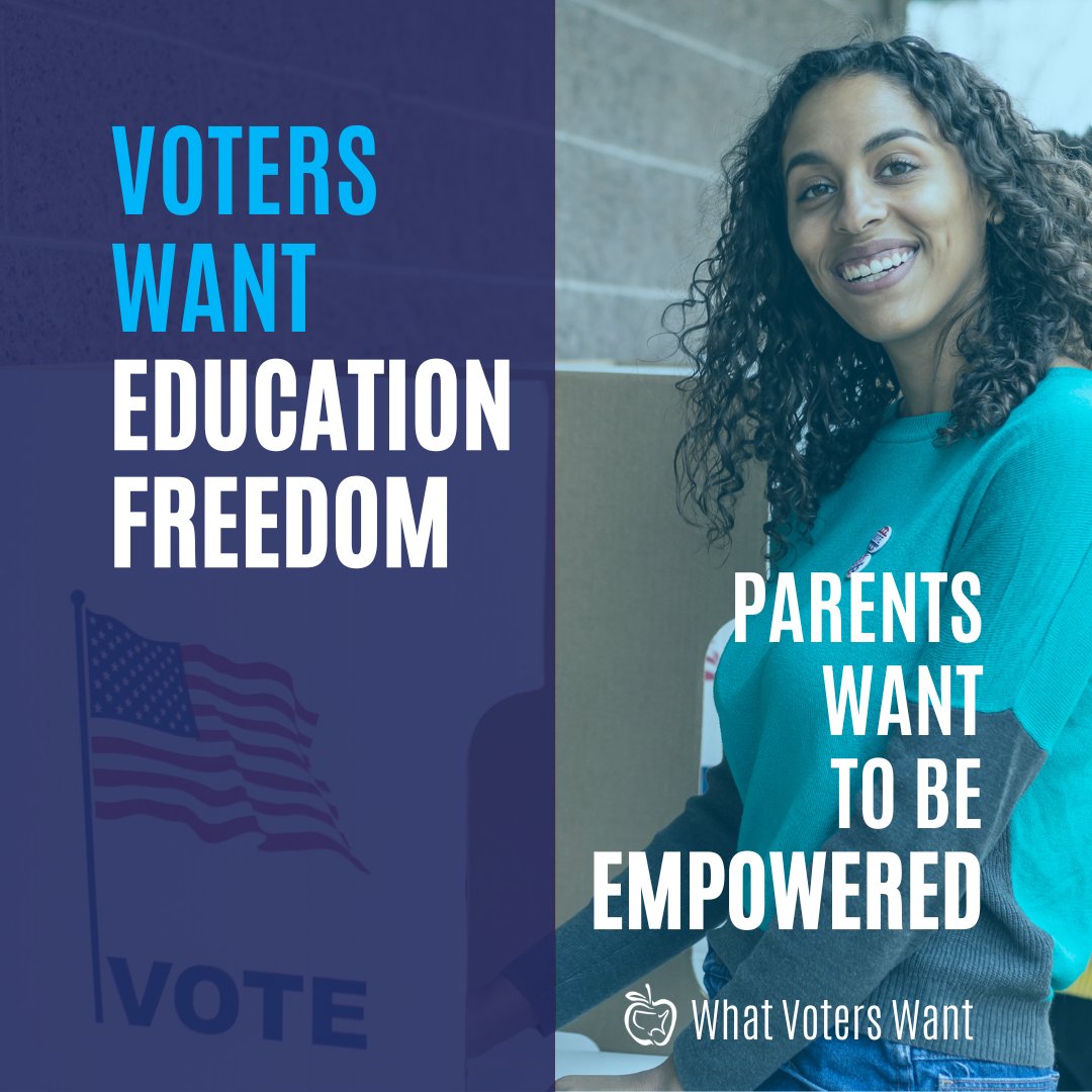 ITrustParents's tweet photo. A new study by WPA Intelligence shows voter support for school choice is at a historic high, and voters are ready to take this sentiment to the ballot box. Read the press release here: https://t.co/sCzmR78Euh https://t.co/INtO6YWAPC