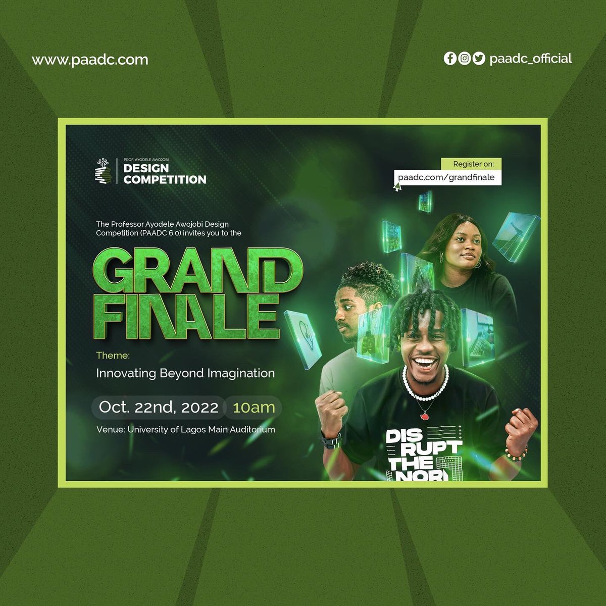 paadc_official's tweet photo. Let’s take a quick trip down memory lane, shall we?

PAADC has served as a springboard for great ideas!
The big question is, Which school do you think would win edition 6.0?

Find out at the grand finale!!!

#PAADC #Universities #STEM #GrabdFinale #Innovation #Universities https://t.co/J5u4gb0PiK