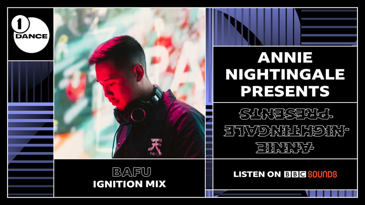 bafubeats's tweet photo. Bafu Ignition Mix on BBC Radio 1 w/ the one and only Annie Nightingale 

TOMORROW @ 11PM GMT / 4PM PT

Grateful for this opportunity to share music with everyone, thank you @aanightingale &amp; @BBCR1 

🌊🌊🌊 https://t.co/f5yjhA4vpV