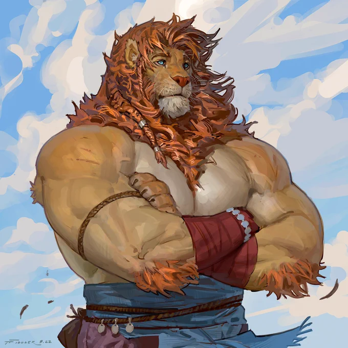 Lionman is up in the the print shop! Link is down below  