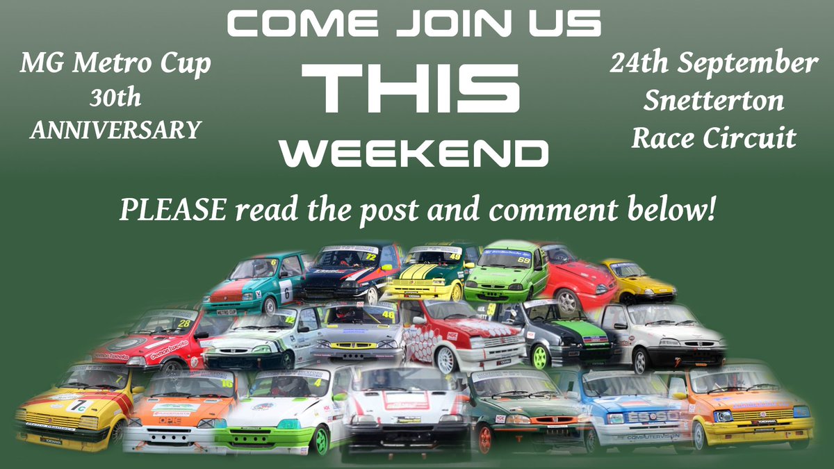 MGMetroCup's tweet photo. 💥ATTENTION EVERYONE ATTENDING THE 30TH ANNIVERSARY THIS WEEKEND💥
Everyone who is taking part in the FREE* hog roast on the evening of the 24th please comment with how many will be attending! This is only available for those taking part in the car show OR the parade! #mgmetrocup https://t.co/rvkrhgDMlr