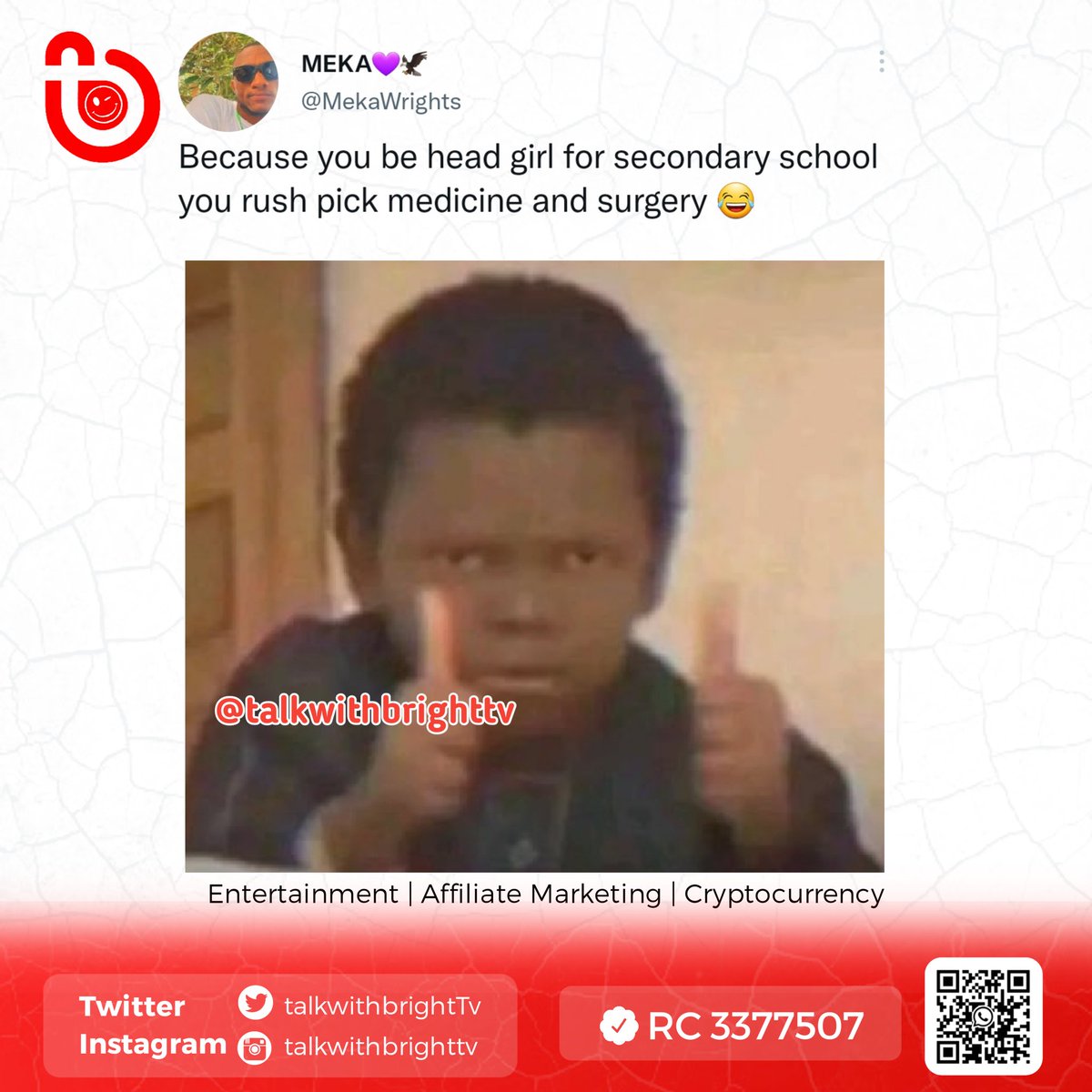 TalkwithbrightT's tweet photo. 🤣😂😂🤣people dey mad for Twitter https://t.co/prxwskvIBX