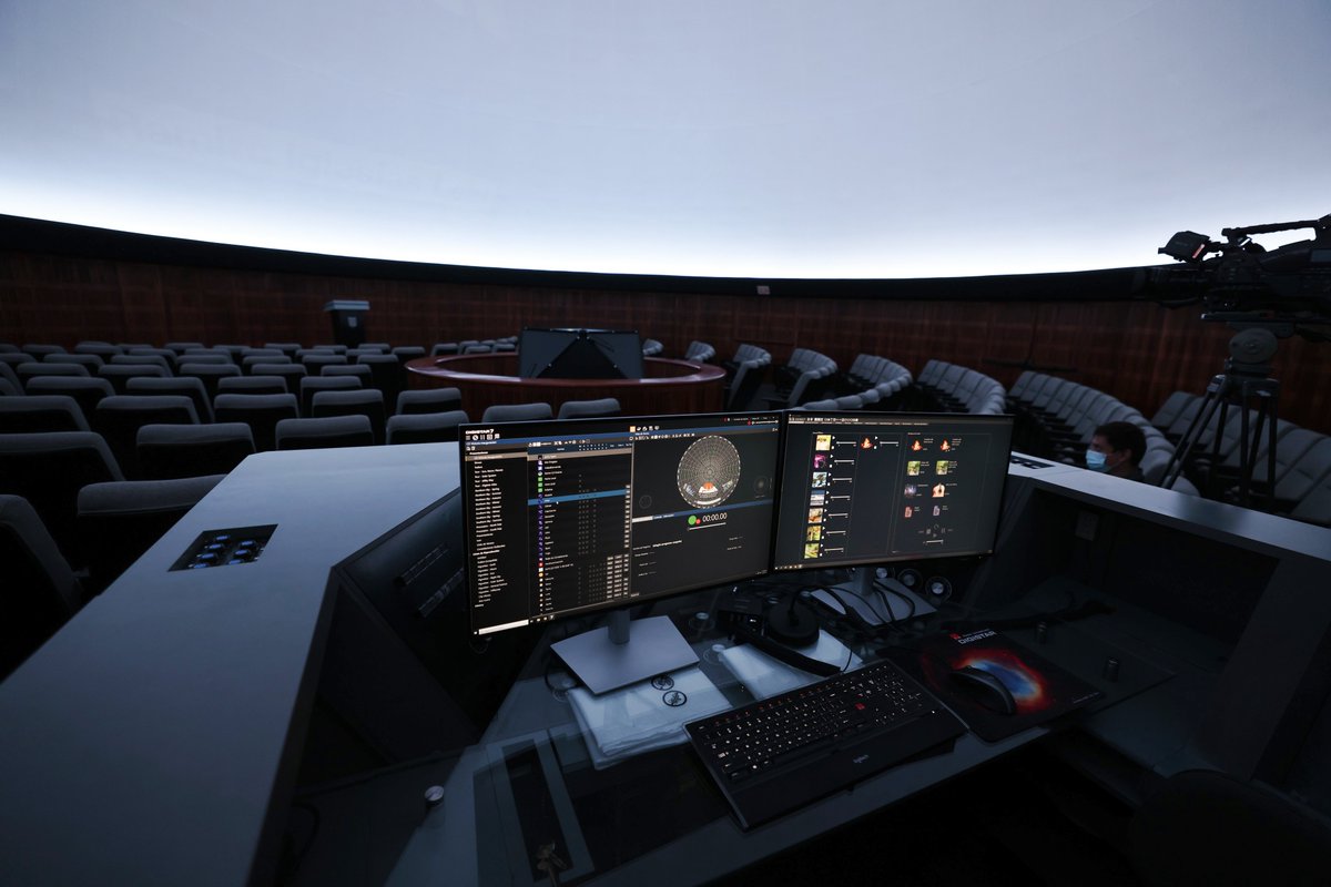 fgcabezadevaca's tweet photo. Iniciamos una semana más de mucho trabajo en #CdVictoria, donde reinauguramos el Planetario "Dr. Ramiro Iglesias Leal".

Ícono de nuestra ciudad capital, en el que generaciones aprendieron sobre nuestro planeta y el Universo. Hoy, nuevamente abierto para el disfrute de todos. https://t.co/LfX9U7ETdv