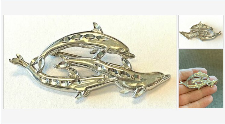 thegraydoor's tweet photo. Vintage Signed Shube 925 Sterling Silver Dolphin Pin Brooch Pod of Dolphin Pin | eBay #vintagecostumejewelry #costumejewelry #jewelry #estatejewelry #vintagejewelry #brooch #pin #vintagepin #vintagebrooch #dolphin #925 #sterlingsilver #figuralpin 
https://t.co/2f2sAcWvTt https://t.co/vaPDYQFOG8