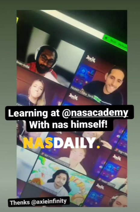 Just got my first <a href="/AxieInfinity/">Axie Infinity</a> Japanese collectible Axie to celebrate the <a href="/nasacademy/">Nas Academy</a> #axiecreator program!!

To name him, I'm giving away 10 $RON to the best Name suggestions! 

PS: My GF says I make a face like this Axie. 😑

#AxieOrigins #AXIE