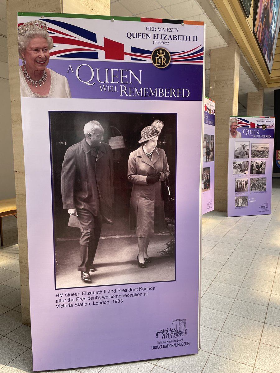Moving tribute to H.M Queen Elizabeth II at <a href="/LusakaMuseum/">Lusaka National Museum</a> today. Thanks to Mr Wina &amp; his Committee for organizing, &amp; thanks to all who attended. High Commissioner <a href="/nkwoolley/">Nicholas Woolley</a> paid tribute to the Queen, and planted a tree in the Museum garden in her honour
