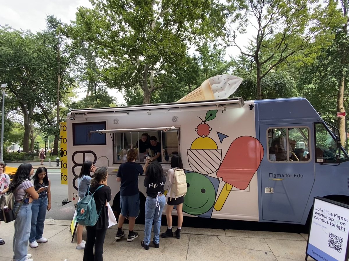 joshryan212's tweet photo. @zoink is a CEO who announced an acquisition on Thursday and is spending Monday physically serving and meeting with the next generation of makers in person
🍦 @figma is so special 🍦 https://t.co/nEeW5kg4nC
