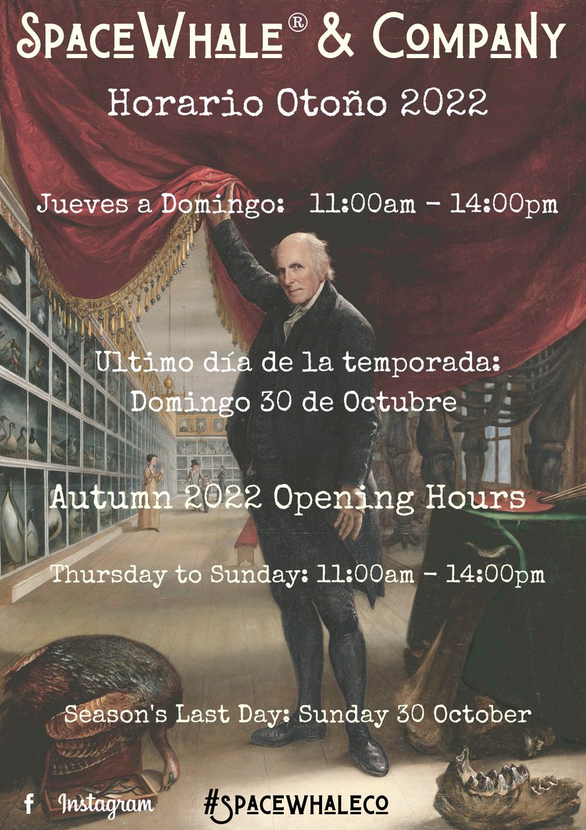 SpaceWhaleCo's tweet photo. Últimas 6 semanas de la temporada. Concluimos la temporada el Domingo 30 de Octubre 2022 para reabrir en la Primavera del 2023.

Realiza tus compras de Navidad con nosotros, encuentra cosas hermosas para mentes curiosas en el lugar idóneo para ir por lo extraño y lo exquisito. https://t.co/8IJz6Ue4E0