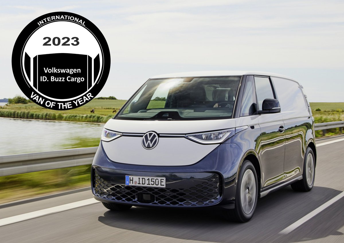 Congratulations to Volkswagen Commercial Vehicles on winning IVOTY 23 with the ID. Buzz Cargo <a href="/VolkswagenVanIE/">Volkswagen Commercial Vehicles Ireland</a> <a href="/VWCV_news/">Volkswagen Nutzfahrzeuge / Commercial Vehicles</a> <a href="/ivotyjury/">IVOTY Jury</a>