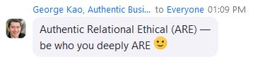 Promosaurus1's tweet image. Great workshop on Ethical, Authentic &amp;amp; Relational Marketing with Sutra, @GeorgeKao &amp;amp; @TadHargrave. Love this msg from George...