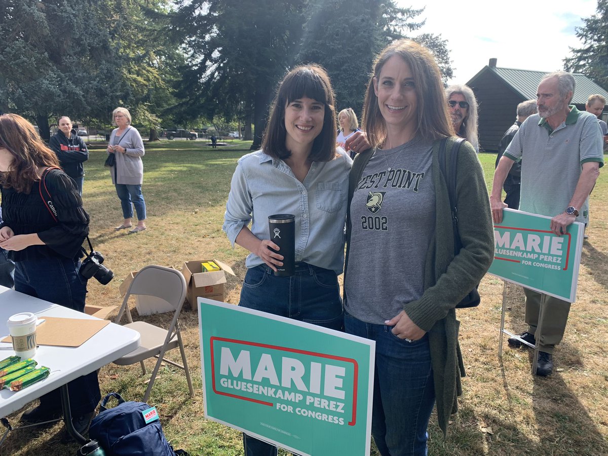 MGPforCongress's tweet photo. Running for office is one of the most demanding things I’ve ever done.

But every day I get to meet more people from more communities and see the campaign grow. We can flip this seat and make sure the interests of real Washingtonians are represented in Congress. https://t.co/jJIyhTovD9