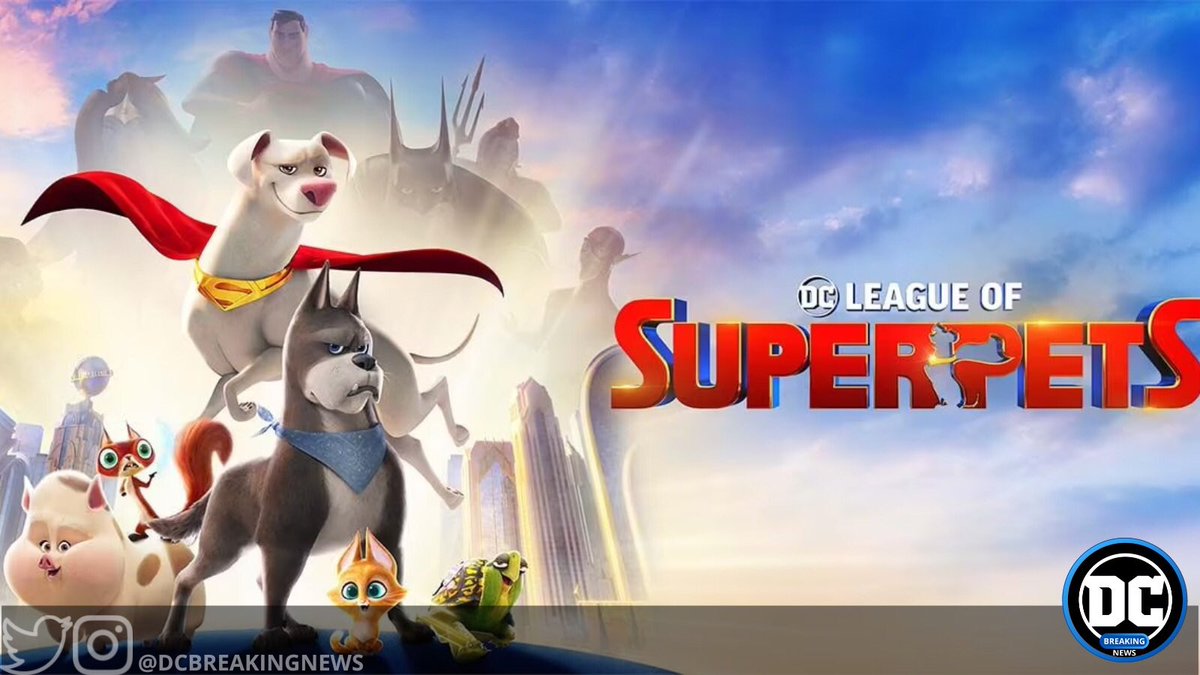 It’s coming! #DCLeagueOfSuperPets arrives on HBOMax in 1️⃣ week.