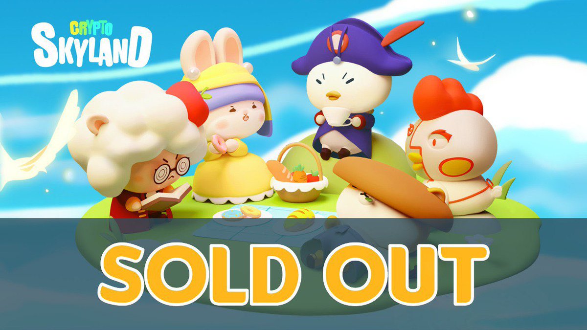 SkytopiaLabs's tweet photo. Good evening Skytopians!
We would like to announce that we have officially sold out the very first round of our Skytopian Residents Free Mint! https://t.co/9OkSpWKzHy