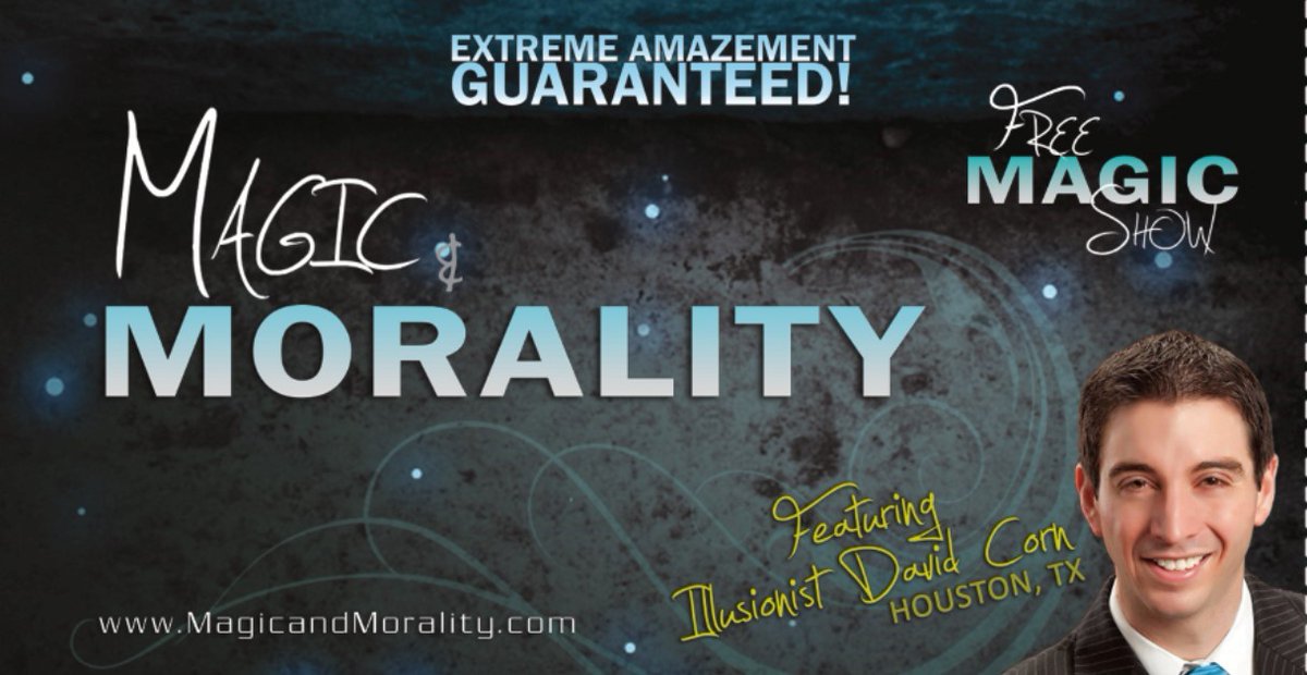 ChuckMathenaCtr's tweet photo. Don't forget to stop by the Box Office from 9:00AM-5:00PM to get your FREE tickets for Magic &amp; Morality sponsored by Rich Creek Baptist Church.

You must have a ticket to attend the performance on September 29 at 7:00PM. https://t.co/8SsUQBVQKa