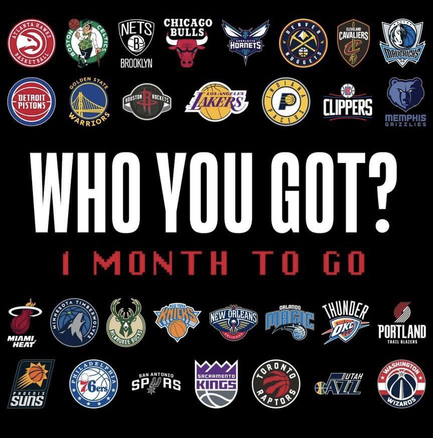 BBallCollective's tweet photo. Who’s your team?
#nba #basketball https://t.co/ymCMHneSbF