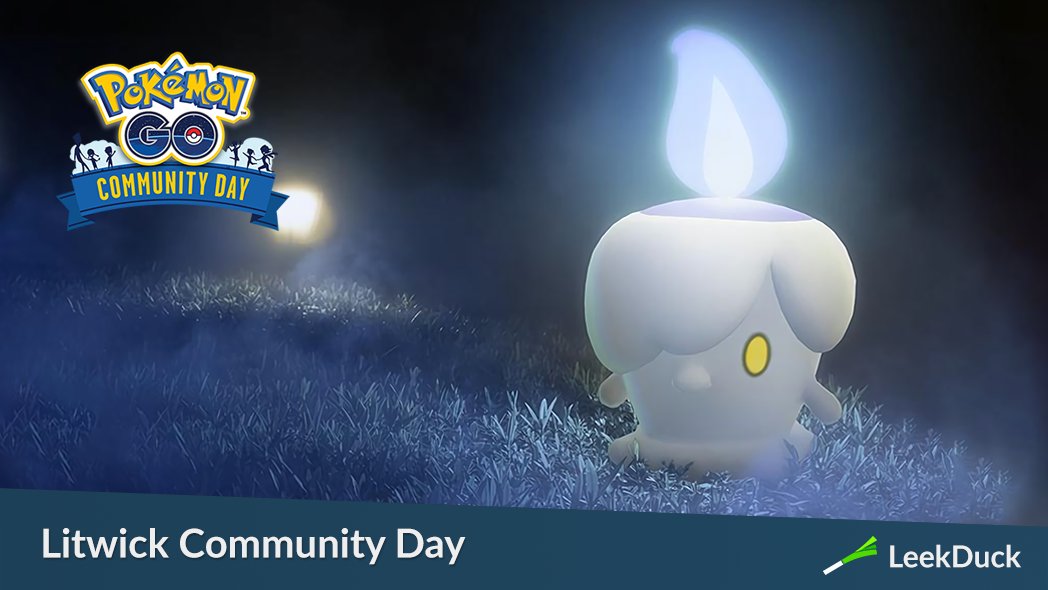 LeekDuck's tweet photo. Litwick will finally be featured during October’s Community Day.  Alongside the Candle Pokémon will be a slew of bonuses, including 3x Catch XP. 

Litwick evolved to Chandelure during the event will know the Charged Attack Poltergeist.  

Full Details: https://t.co/pmdgL54rHS https://t.co/192ksppDV0