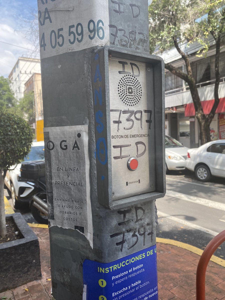<a href="/C5_CDMX/">C5 CDMX</a> estos altavoces no funcionan el primero ubicado en Prosperidad y progreso el 2do en progreso y unión ambos en la <a href="/escandon_cdmx/">Colonia Escandon</a> <a href="/SoydeLaEscandon/">Soy de La Escandon</a>