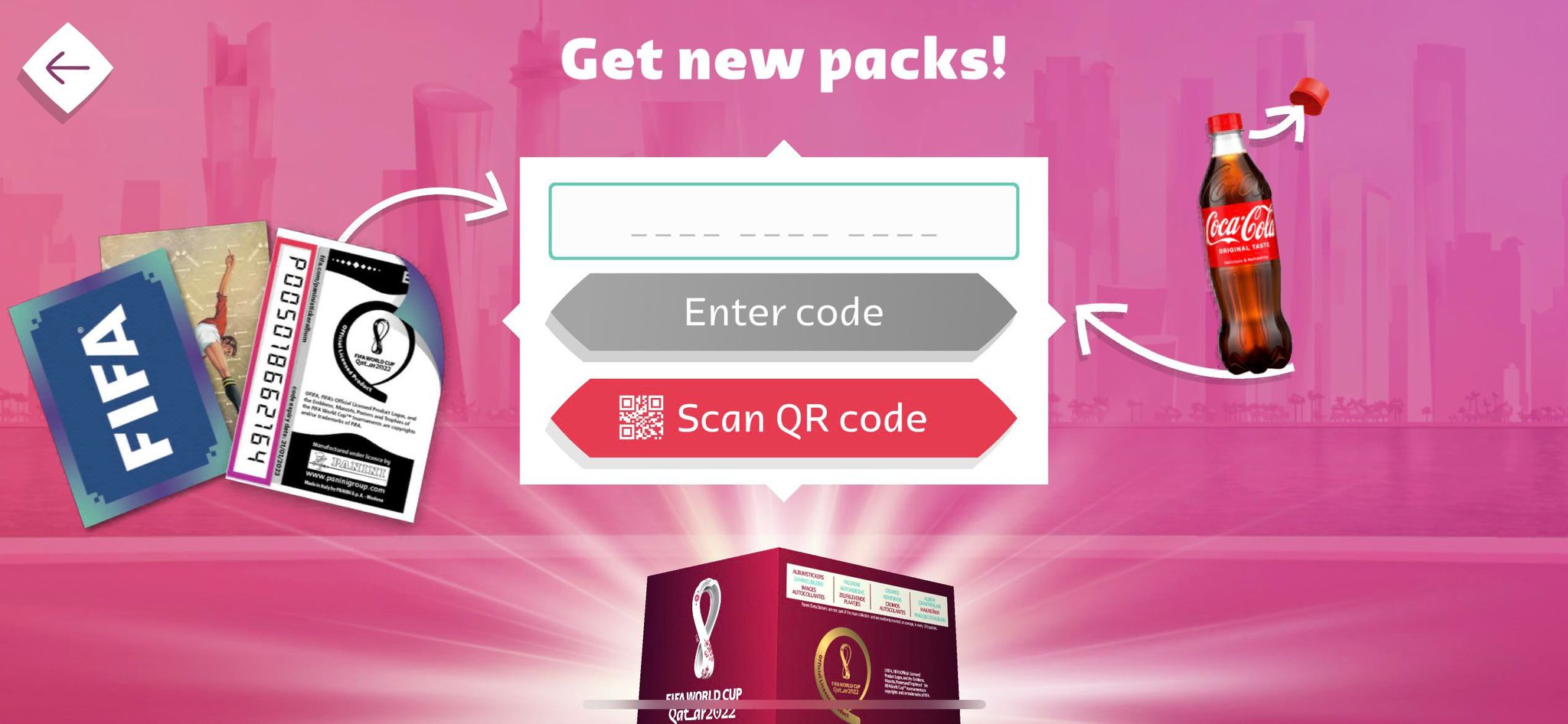 EUCUP on Twitter "Do u have any panini codes for the WC22 Panini