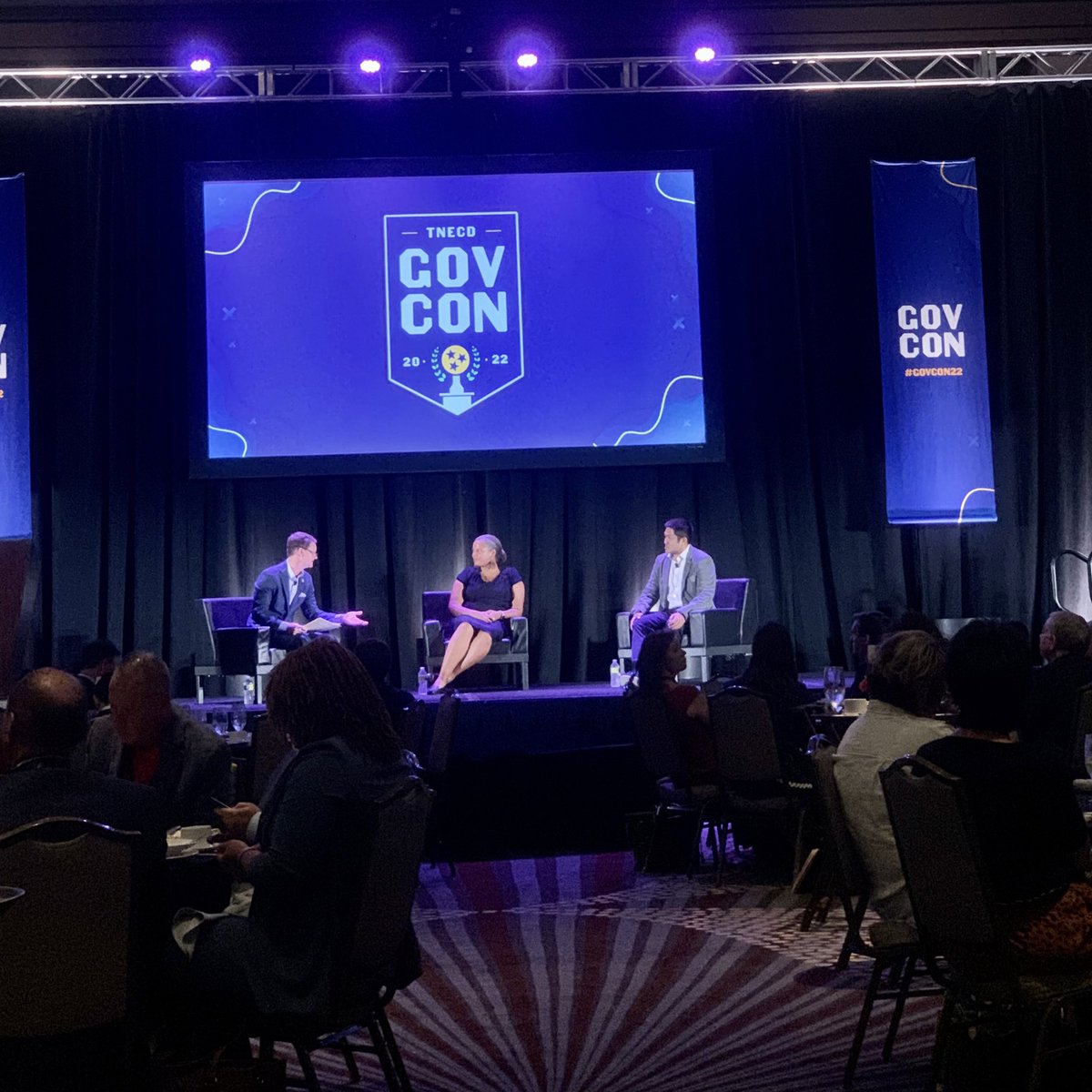 dnglenn_'s tweet photo. So excited to be at @TNECD #GovCon22! Spent the morning learning about federal grant opportunities &amp; now learning more about entrepreneurship at the @CommishTNECD’s luncheon. https://t.co/0FJTXVfgCR