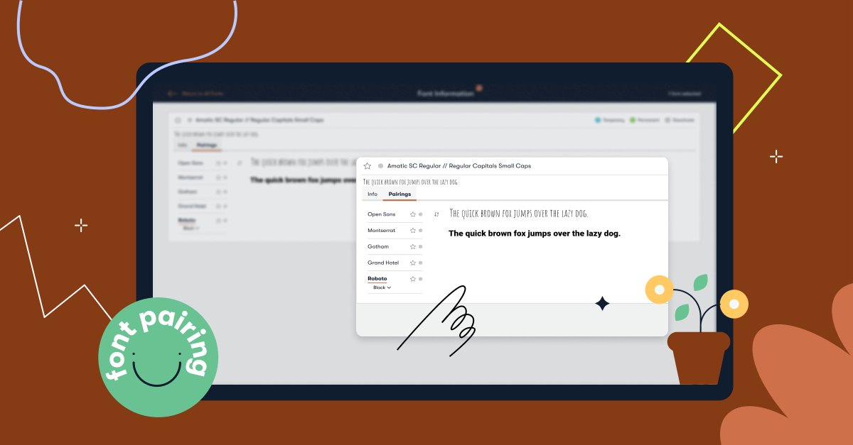 extensis's tweet photo. Our #FontPairing feature allows #creatives to put fonts together harmoniously. 😎
Get your #workflow back on track with #ConnectFonts.
Free trial 👉https://t.co/EysgdmsfvS https://t.co/rAuTyjnXcC