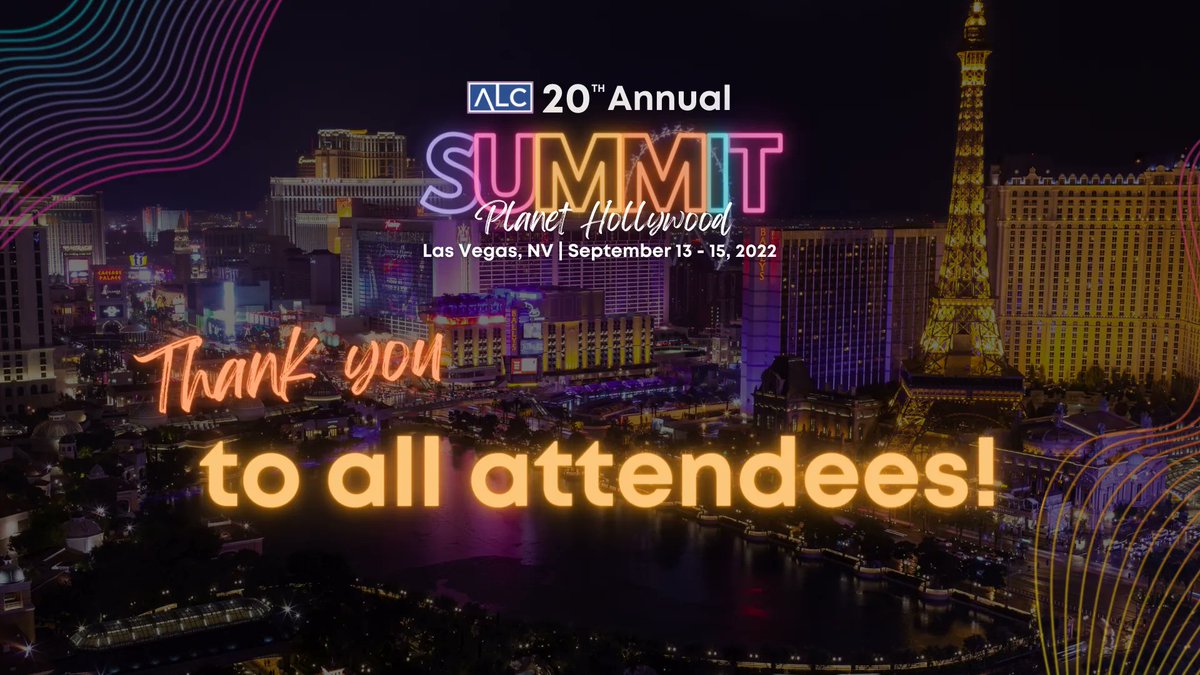 ALC_US's tweet photo. THANK YOU to all the #ALCSummit attendees! We had a fantastic time learning, growing, and connecting with you. See you next time! https://t.co/Z0NqnSme6c